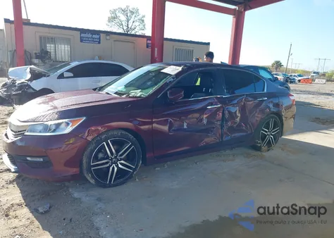2016 Honda Accord Sport from USA, damaged, VIN 1HGCR2F57GA240217